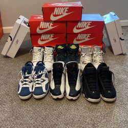Retro Jordans And Nikes Size 10, 10.5, and 11