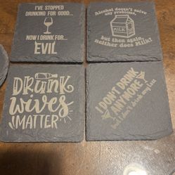 Engraved Coaster Set (4)
