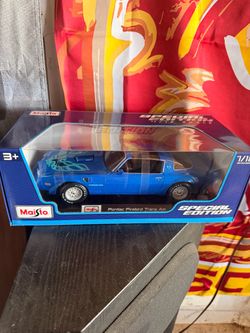 Pontiac Firebird Trans Am ā Maisto 1:18 Diecast ā Blue