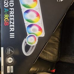 White Arctic Liquid Freezer III Pro 420 A-RGB