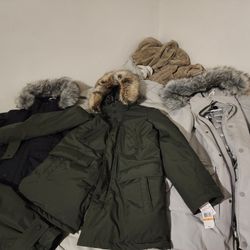 Michael Kors And Land's End Winter Coats.