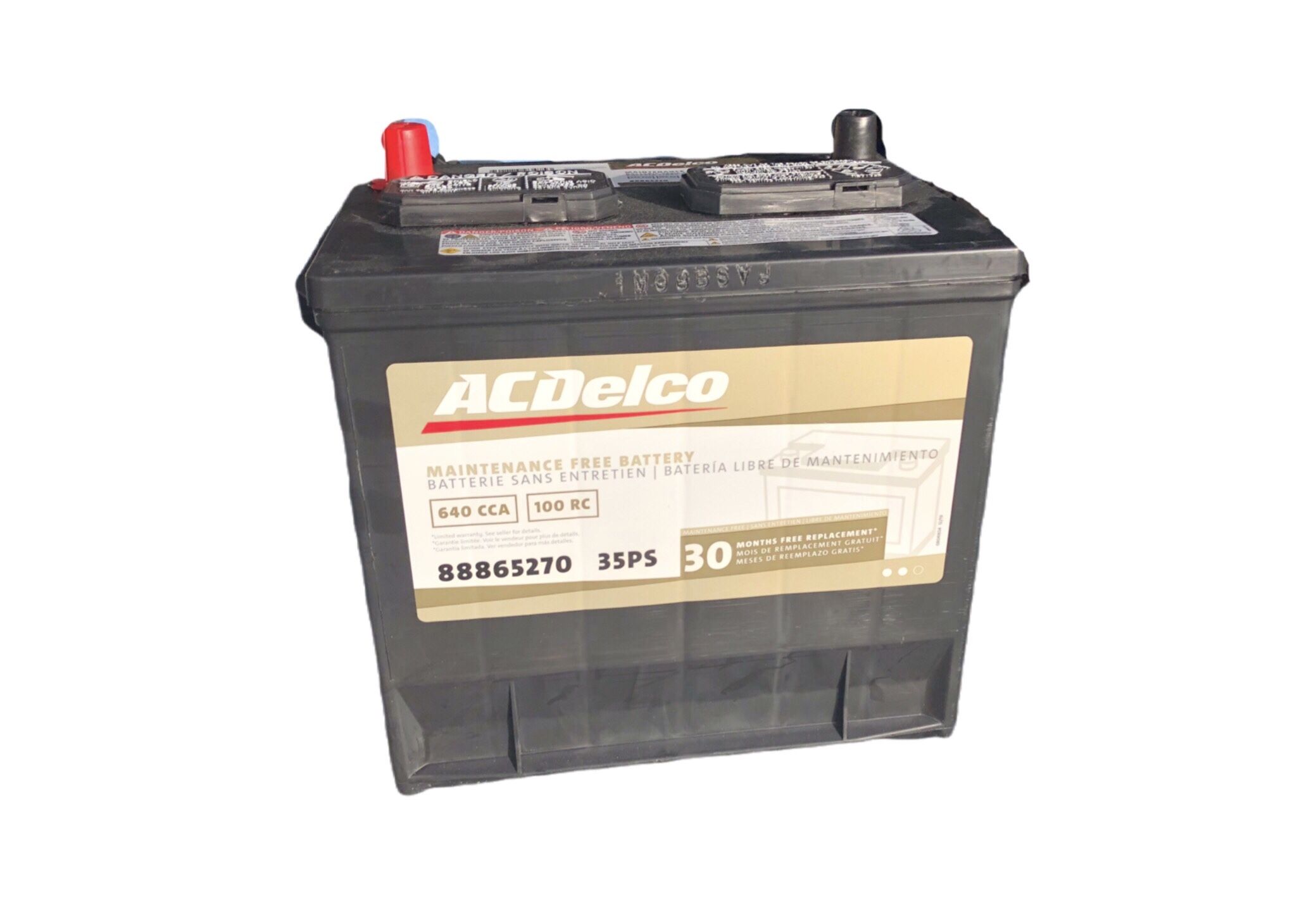 Brand New ACDelco Gold 35PS Car Battery