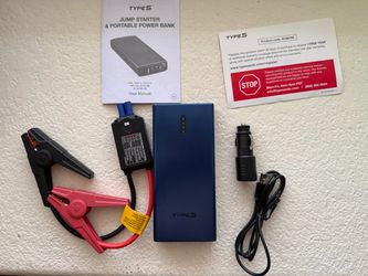 Type S Portable Jump Starter & Power Bank