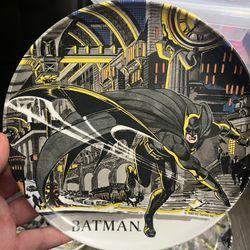 Batman Returns Plastic Plates
