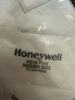 Honeywell H910 Plus NIOSH N95 Respirator Mask