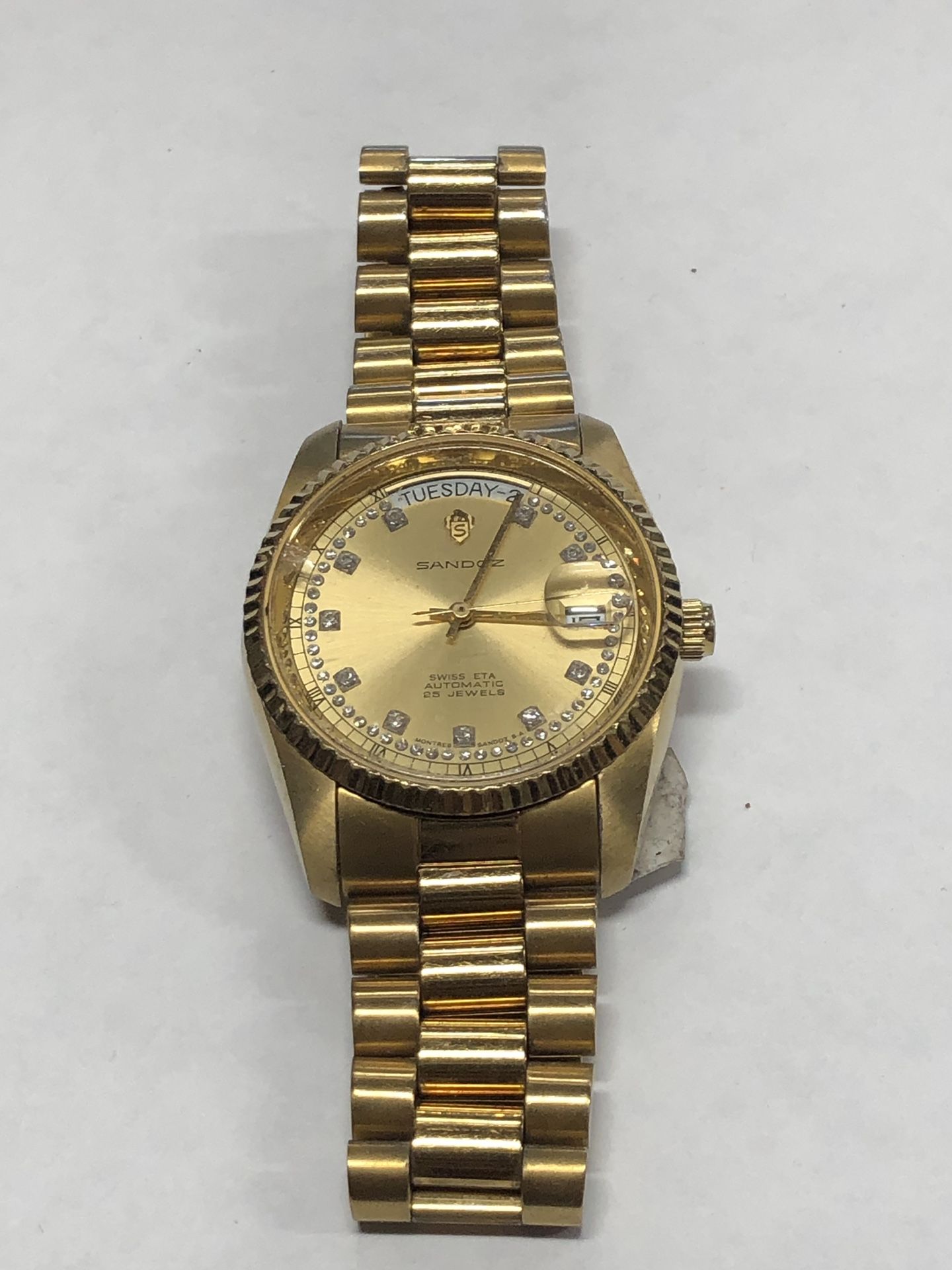 Sandoz Swiss ETA Automatic 25 Jewels Watch