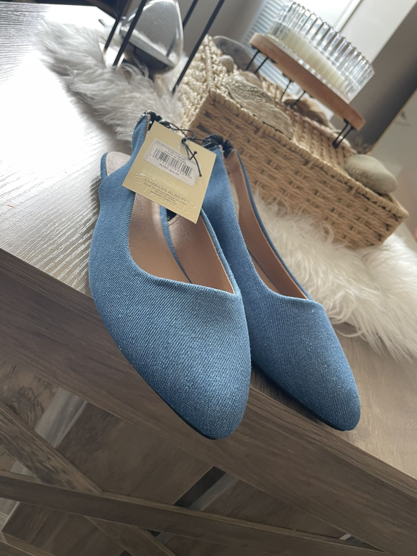 Charles Albert Denim Women’s Shoes