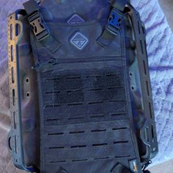 Hazard 4 PillBox With HardPoint Rails And Beavertail Molle Pouch 
