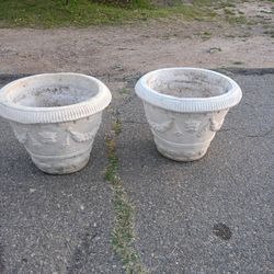 Large Concrete Pots 