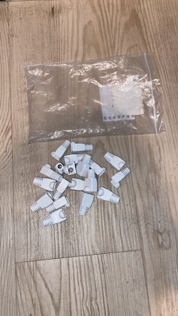 RJ-45 color coded strain relief
