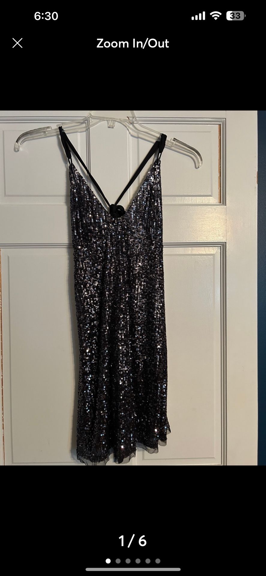 Ultimately Free People Sequin Dress - XS