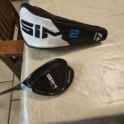 EXCELLENT CONDITION!" LEFT HANDED! TAYLORMADE SIM 2 MAX GOLF CLUB 3 HYBRID 