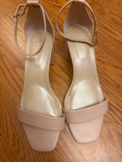 Birdy Grey Nude Block Heel Sandals