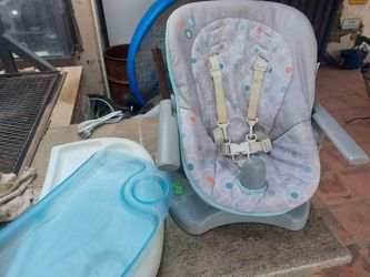 High chair booster seat