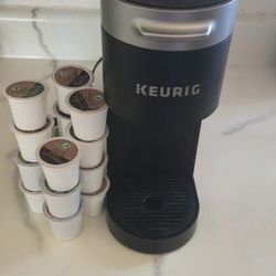 Keurig K- Slim Single Serve K-Cup Pod Coffee Maker, MultiStream Technology, Black