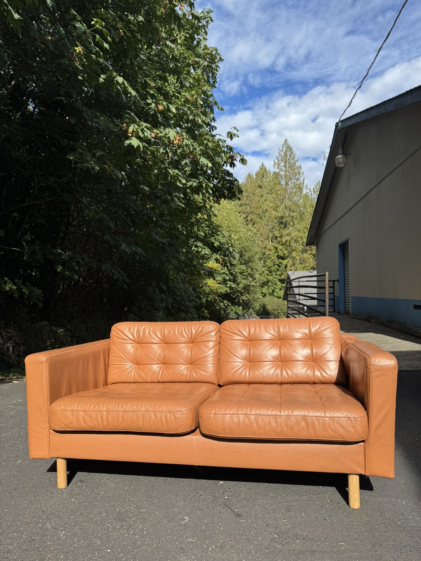 Leather Ikea Morabo Sofa