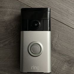 Ring video 2 way doorbell