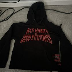 Bad Habits Good intentions Vlone hoodie