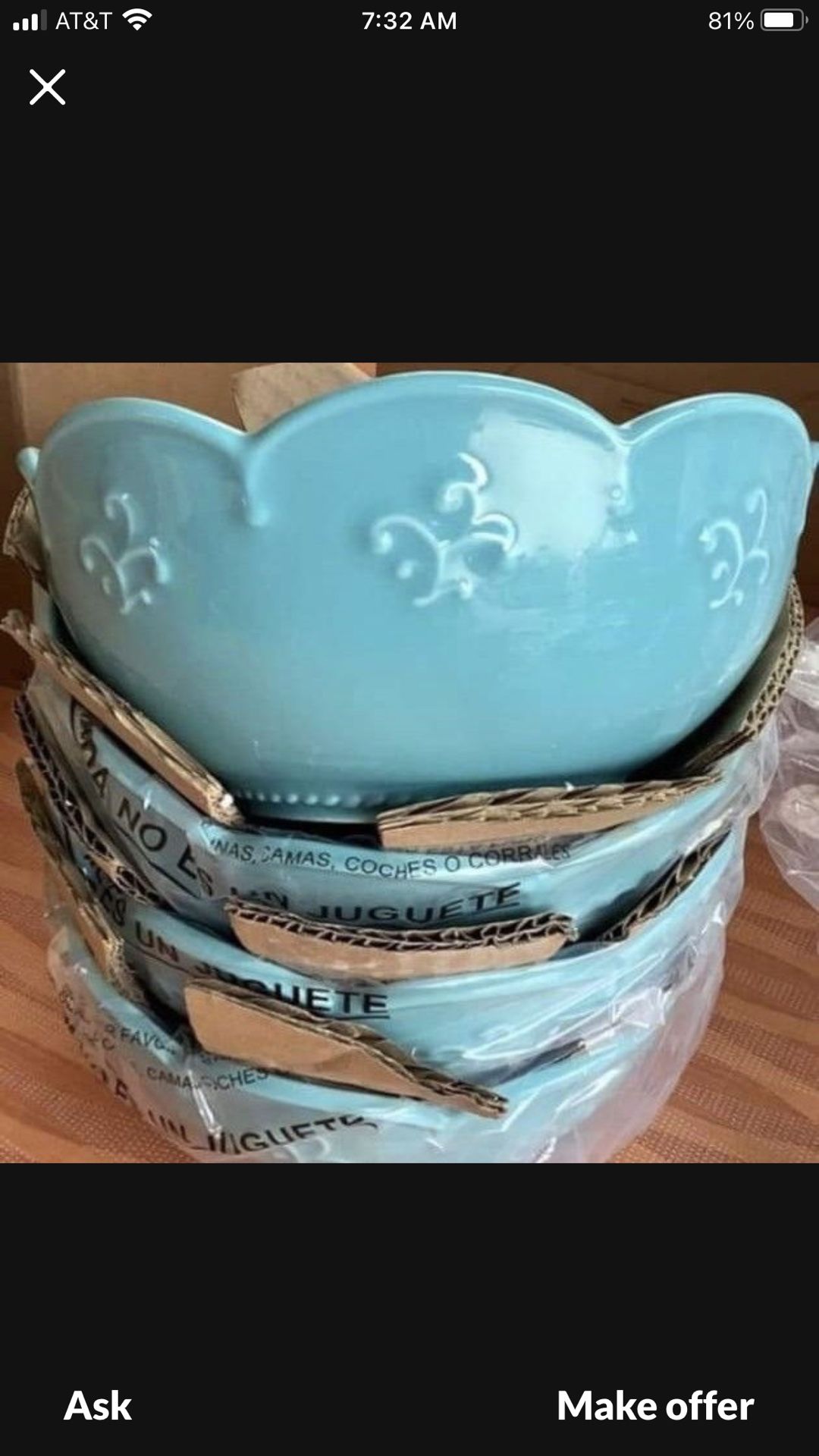 Platos De Princess House