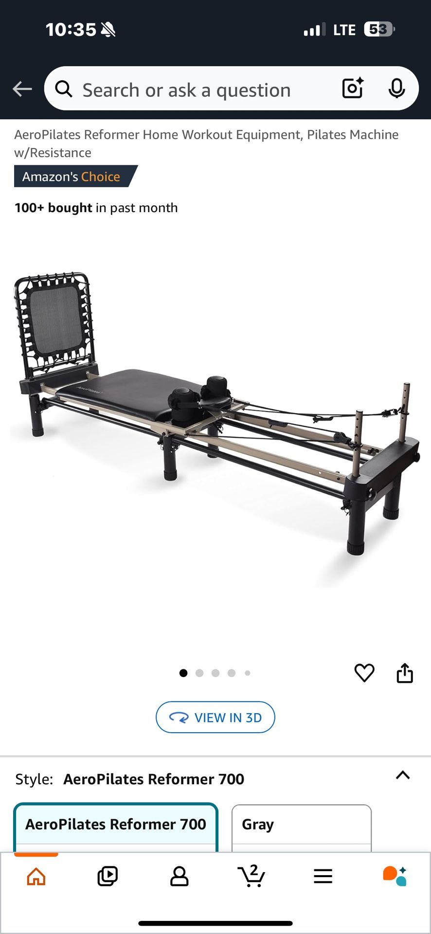 Aero Pilates Reformer