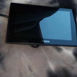 Black Garmin GPS