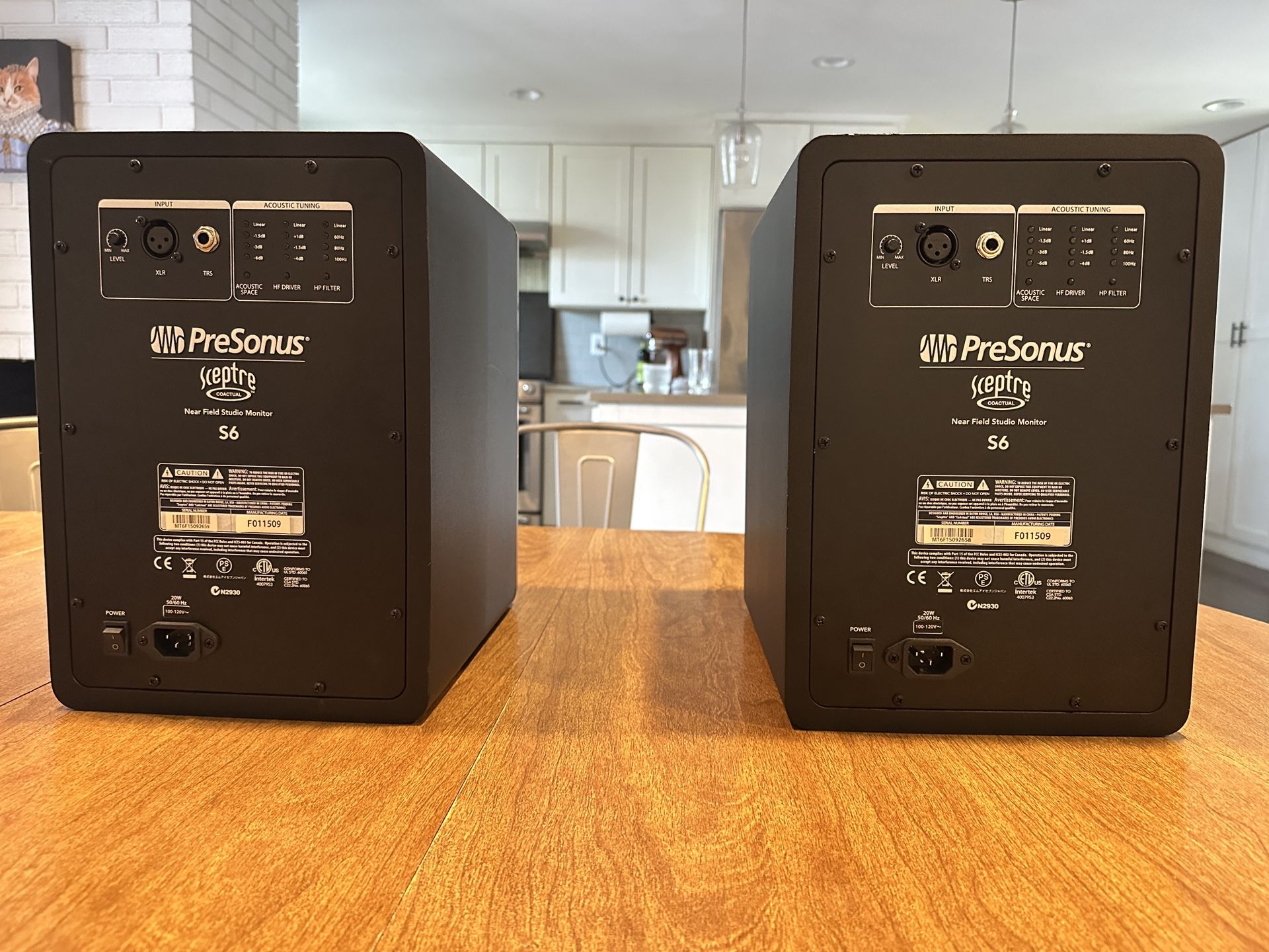 Presonus Sceptre S6 Studio Monitor Speakers (Pair) Good Condition