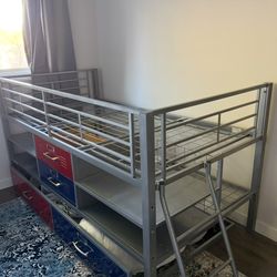 Boys kids bed with trundle