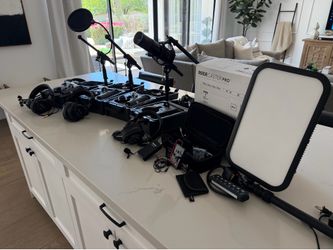 Full podcast setup