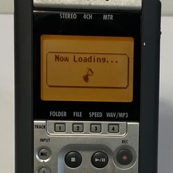 Zoom H4n Handy 4 Track Digital Recorder Tested & Works (#777)