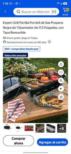 Asador pequeño  de gas
