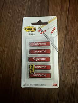Supreme Post It Flags