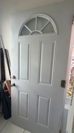Aluminum door