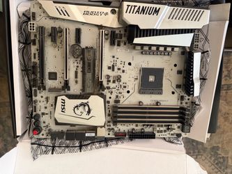 MSI X370 Titanium ATX Motherboard