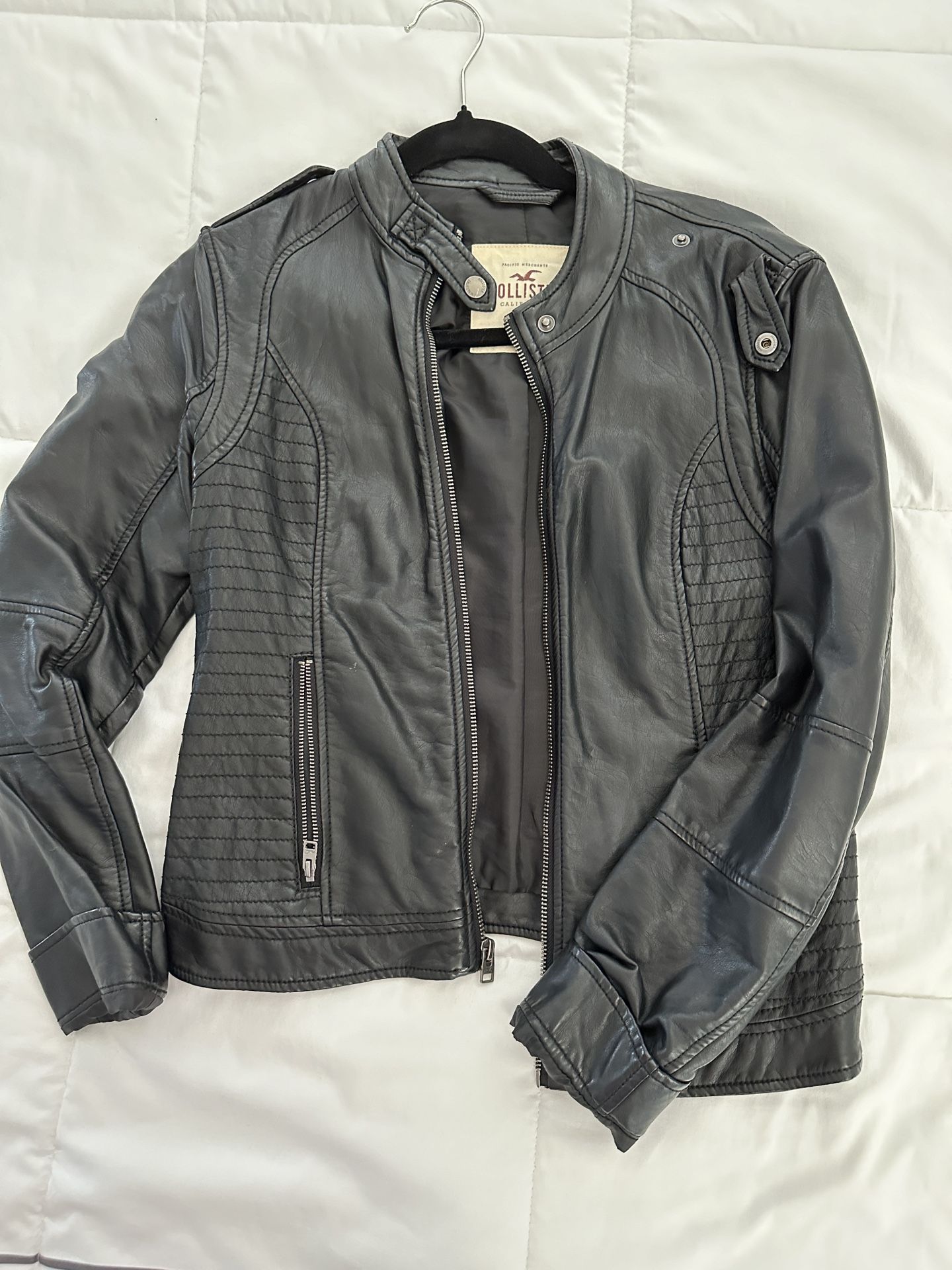 Hollister Leather Jacket