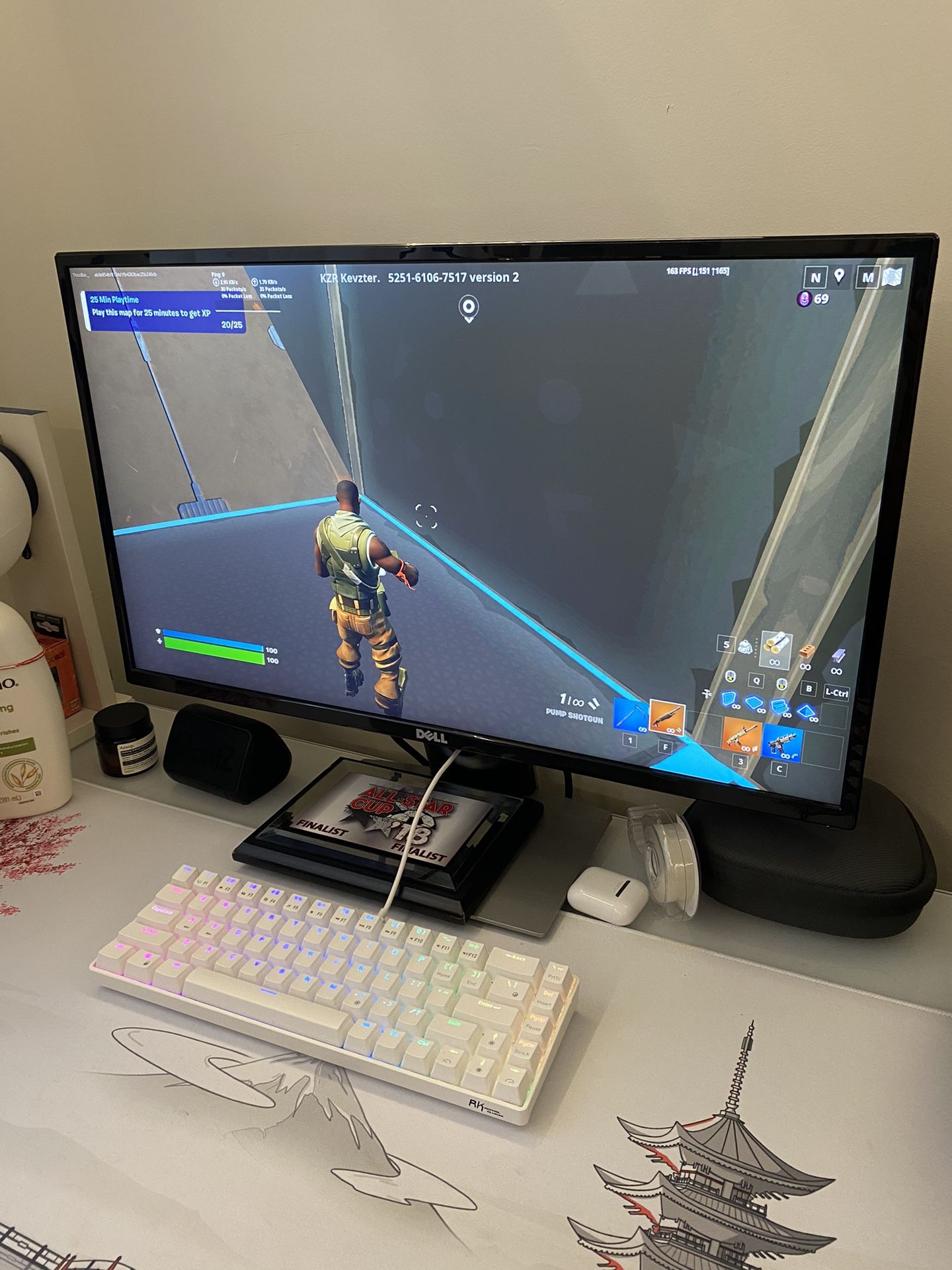 Monitor And Keyboard