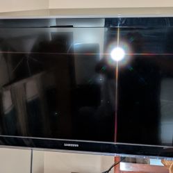 Samsung 40" Television With Wall Mount