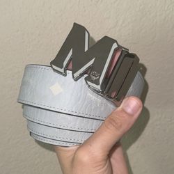 Mcm Belt White 