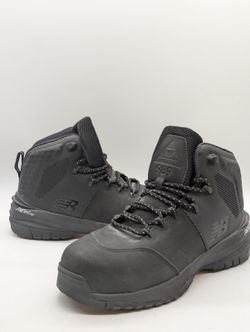 New Balance 989v1 MID989G1 Men's Size 8.5 Work Boots Black Composite Toe Shoes