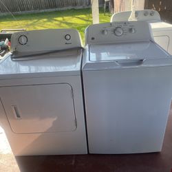 GE Washer And Amana Dryer 
