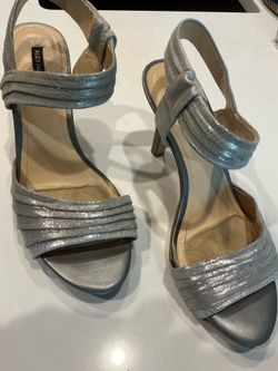 Size 10 Silver heels