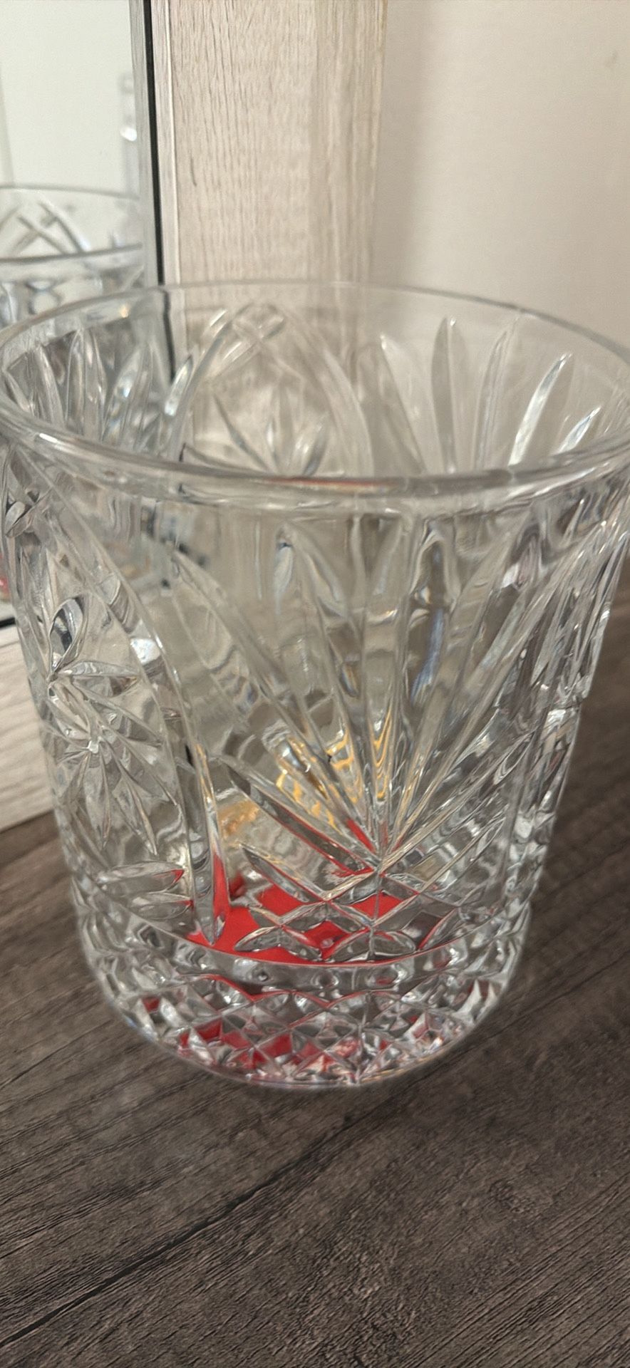 Glass Bottle And Nuts Holder 