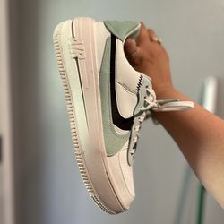 Nike Air Force https://offerup.com/redirect/?o=cGx0LmFm.orm  Barely Green Women’s Shoe
