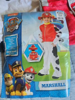 PAW Patrol Marshall Halloween Costume Child Small