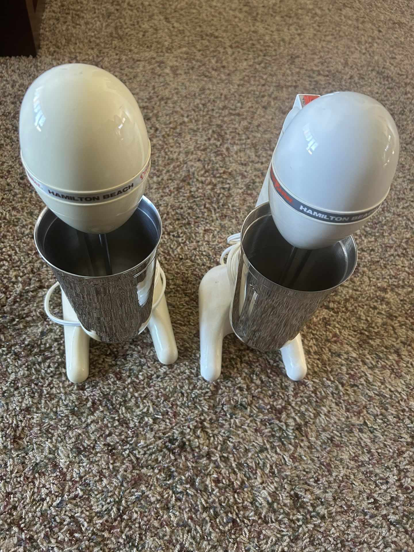 Hamilton Beach DrinkMaster Milkshake Mixer . Lot Of 2
