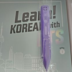 New Sealed! BTS Learn Korean Kit w/ Talking MotiPen – $45 ARMY Steal!
