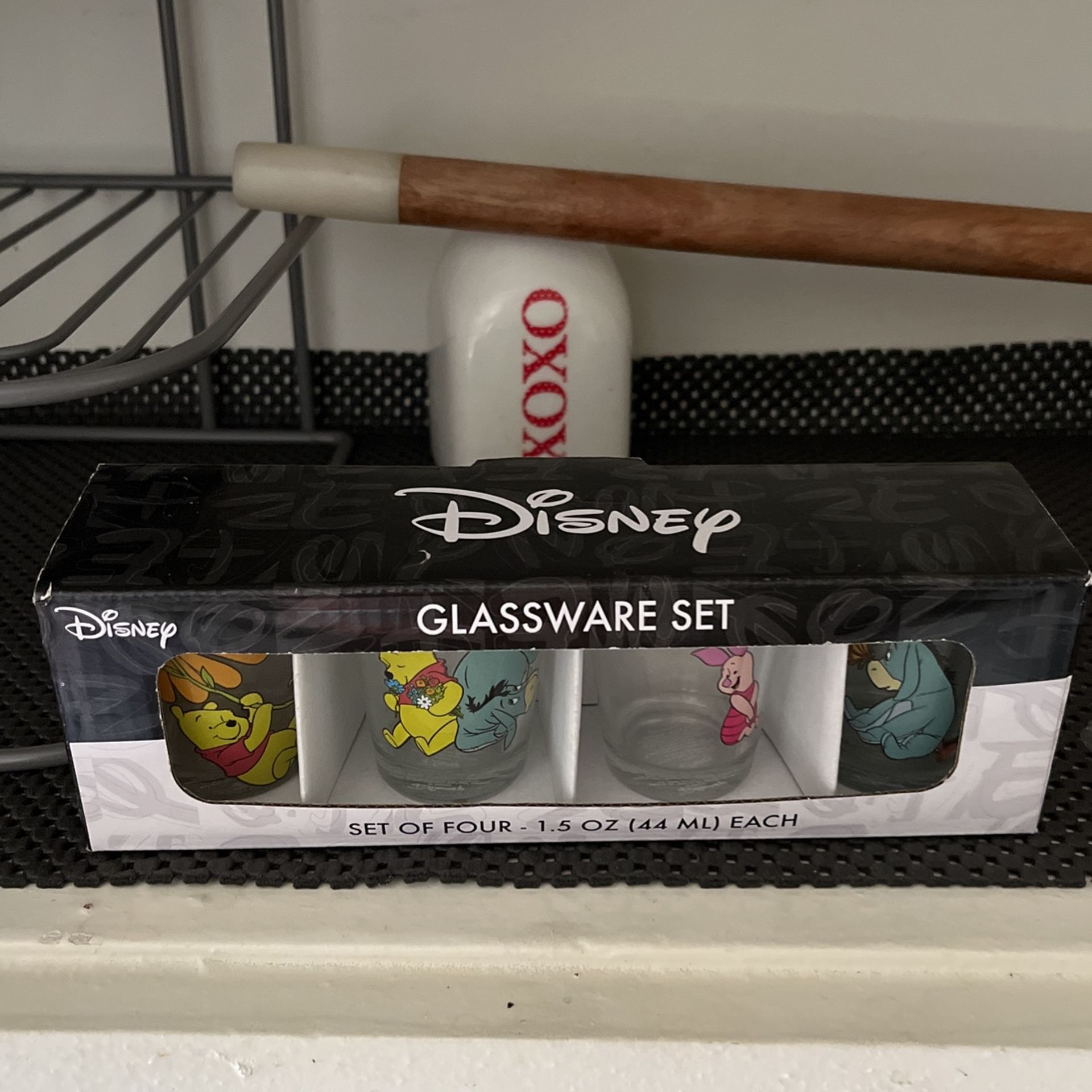 Disney Glass Shot Cups