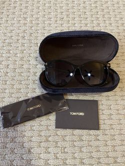 Tom Ford Maxim Cat Eye Sunglasses 59mm Shiny Black/gradient Smoke