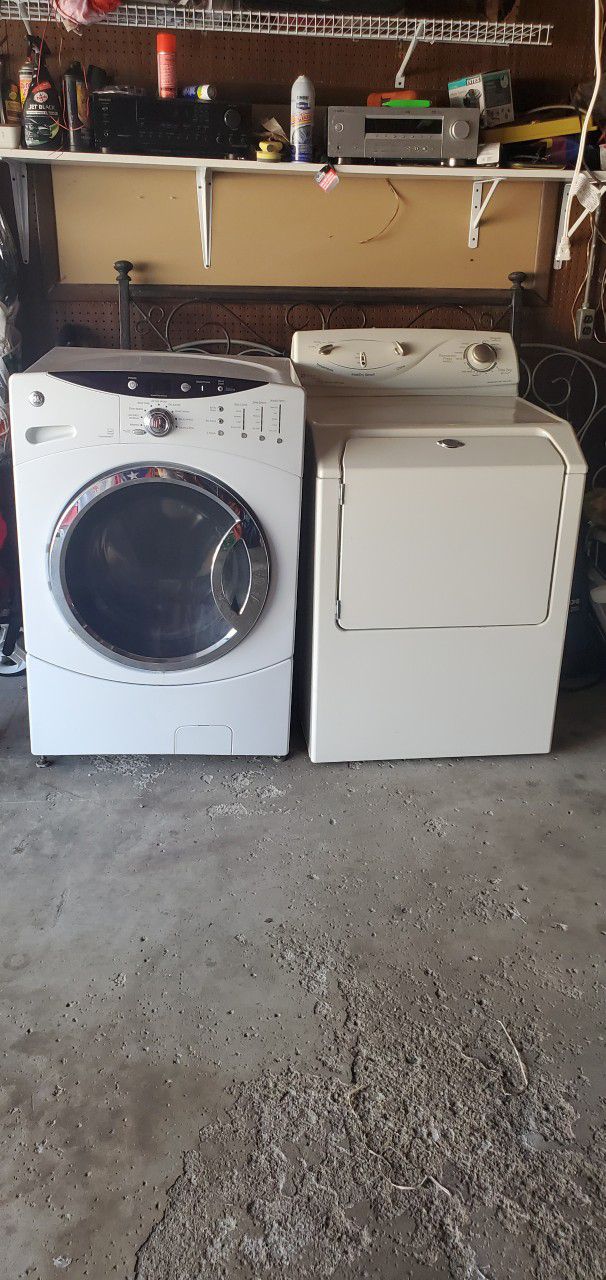 Used Good Condition Washer Is GE Dryer MAYTAG
