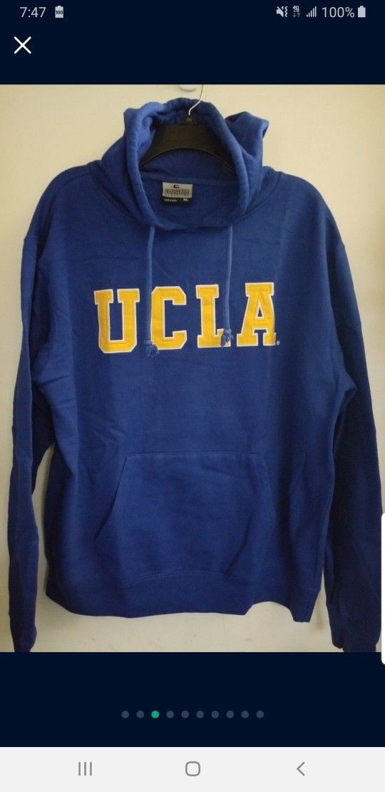 COLOSSEUM ATHLETICS WEAR UCLA BRUINS MEN'S THICK HOODIE SWEATSHIRT