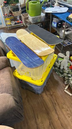Skateboarding tops $25 each